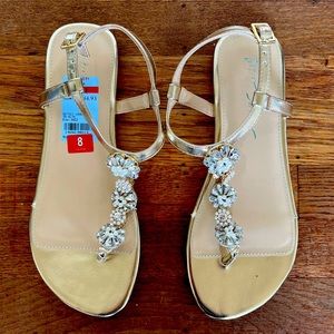 Betsey Johnson Sparkly Sandals